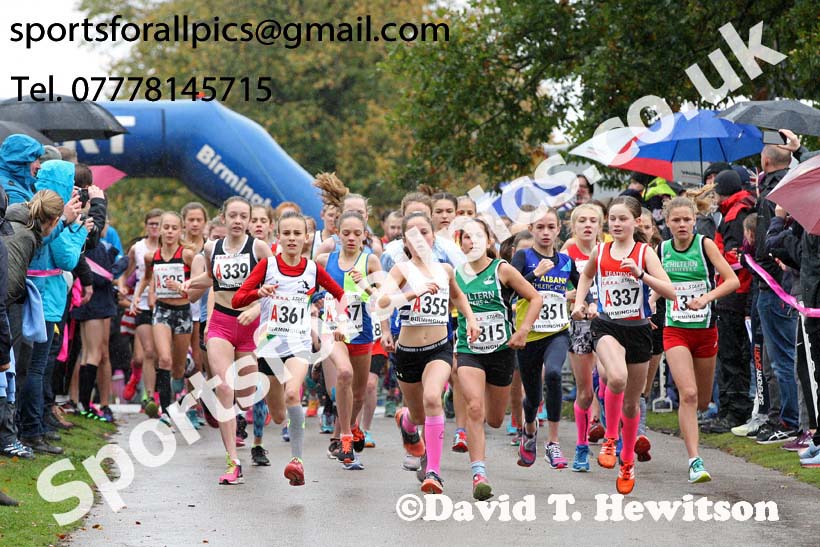 Girls under-13s 3 Stage Relay, 2018 ERRA 6 and 4 Stage and Youngsters Relays. Photo:  David T. Hewitson/Sports for All Pics